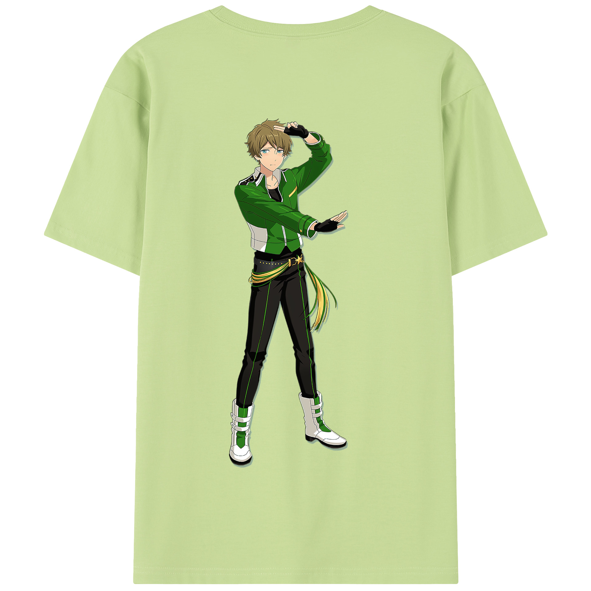 （画像用） あんさんぶるスターズ! Ensemble Stars 綿100％半袖Tシャツ（背面プリント）
